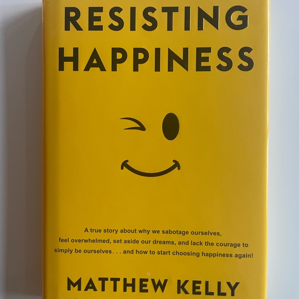 Resisting Happiness by - Yellow Cover - Picture 1 of 2